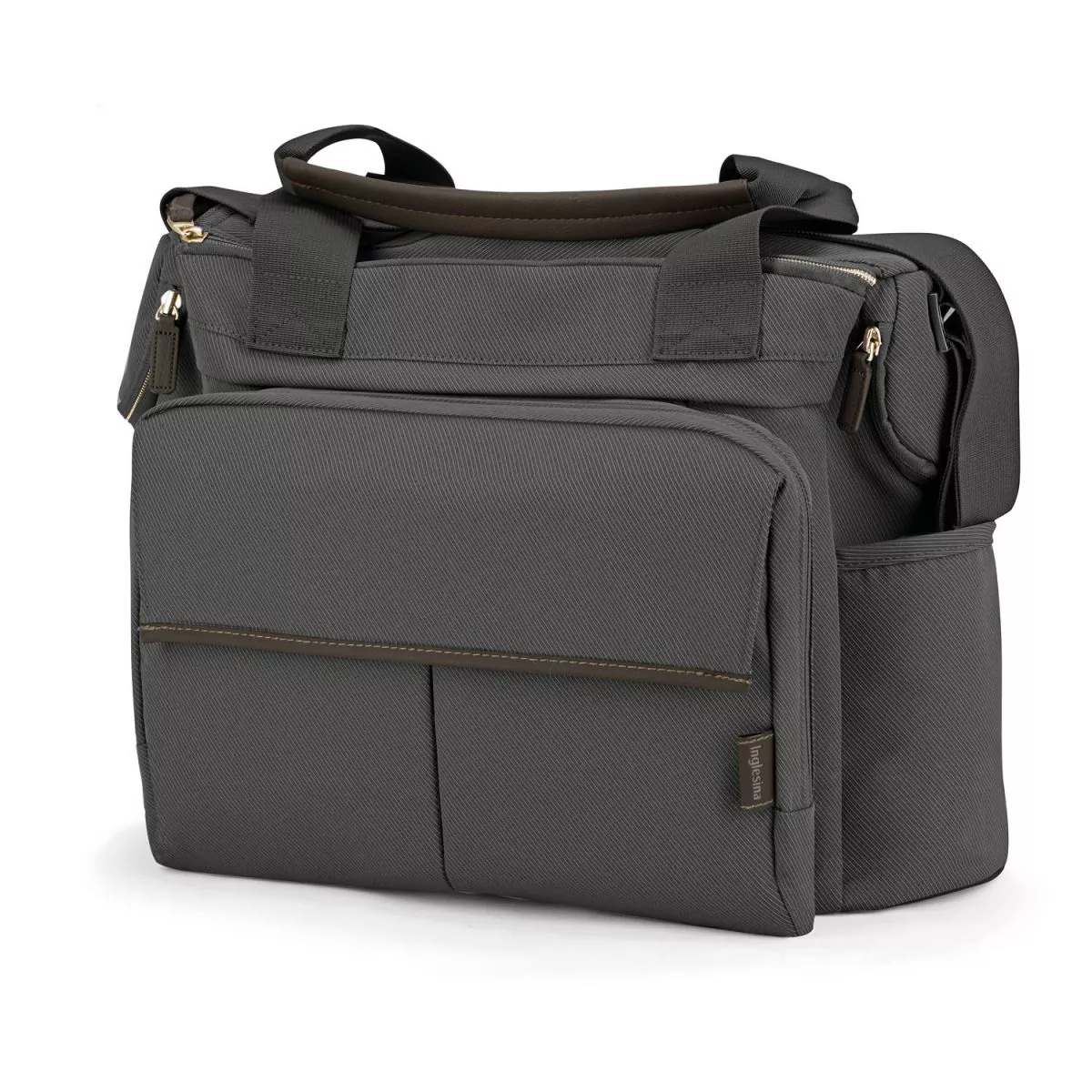 Bolso Dual Bag Aptica Marble Grey de Inglesina